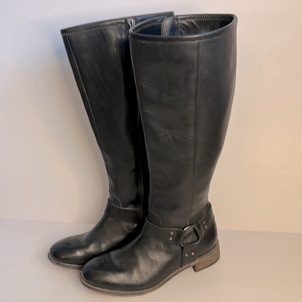 Diba Genuine Leather Riding Boots